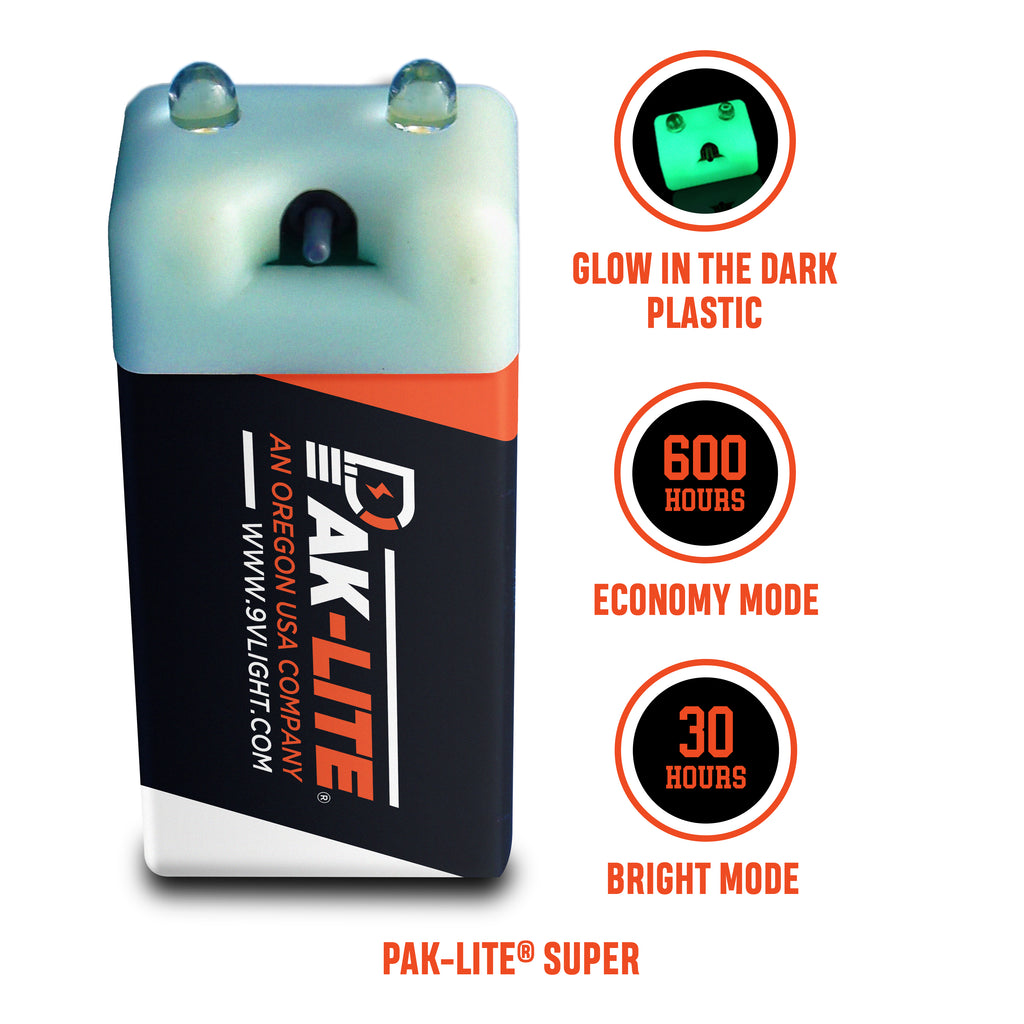 Led Fast Pak Pak-Lite Super Glow LED Flashlight – Pak-Lite Gear, LLC
